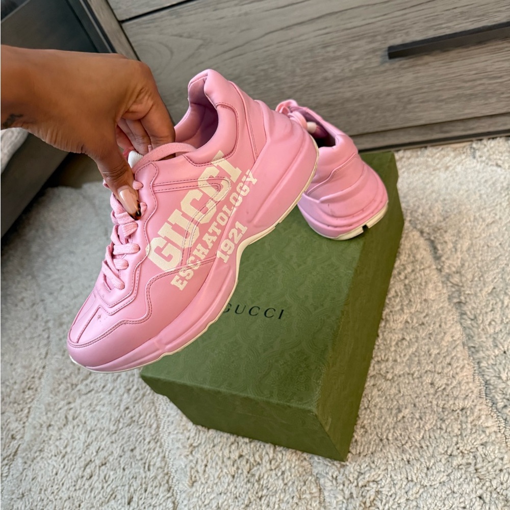 Gucci Eschatology 1921 Pink Sneakers